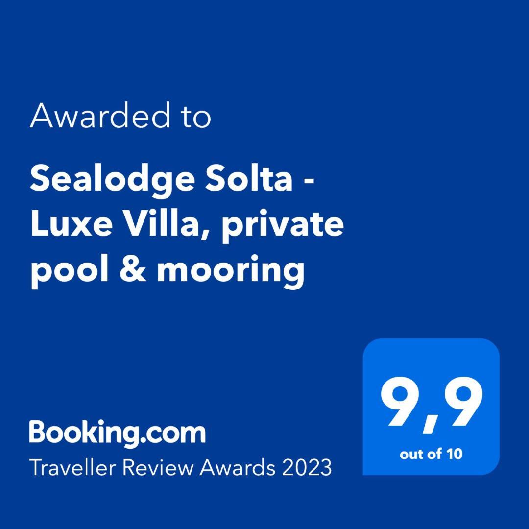 Sealodge Solta - Luxe Villa, private pool&mooring Rogač Esterno foto